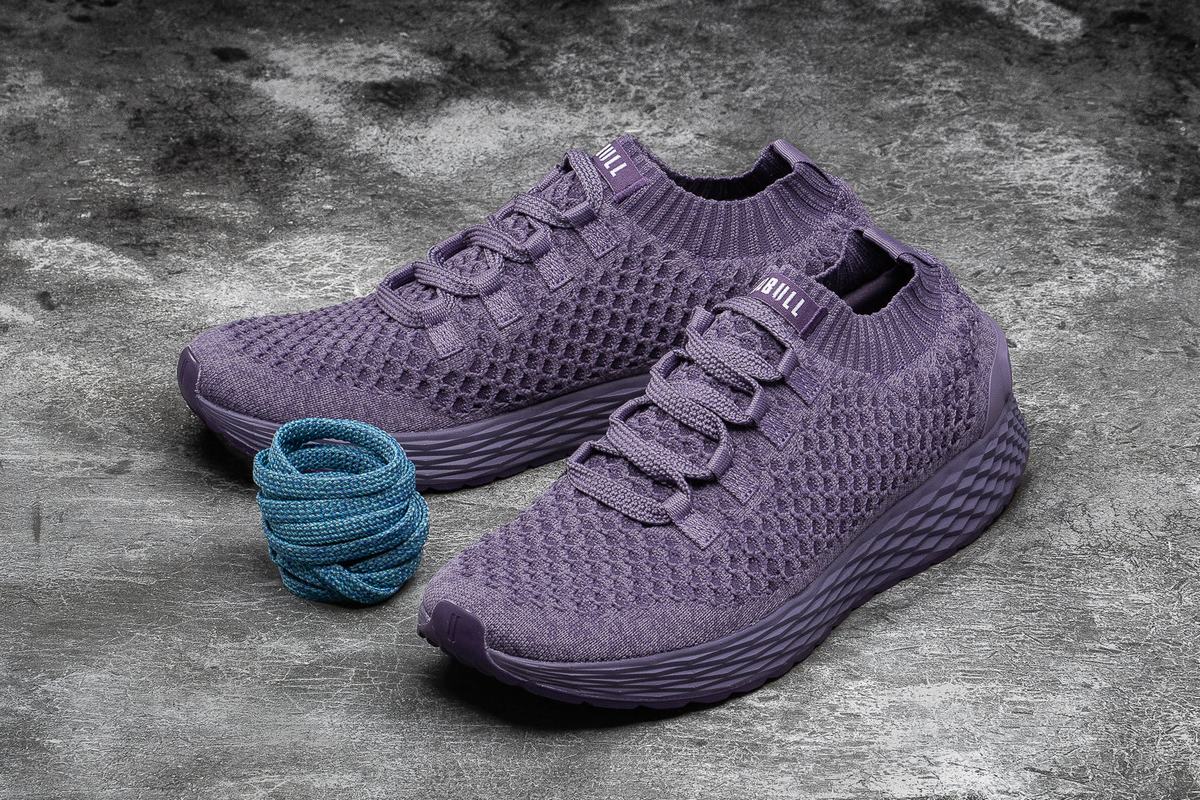Chaussures Running Nobull Knit Runner Femme Violette | KS0386749