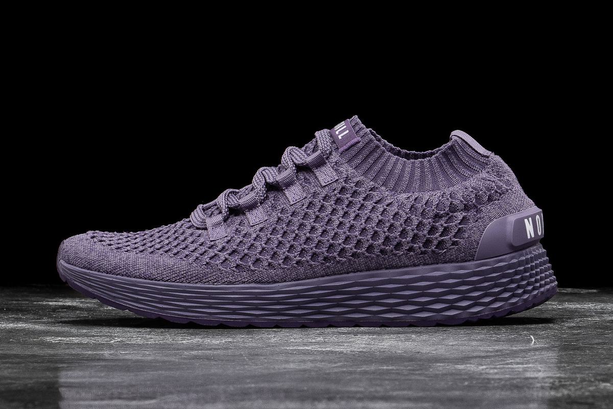Chaussures Running Nobull Knit Runner Femme Violette | KS0386749