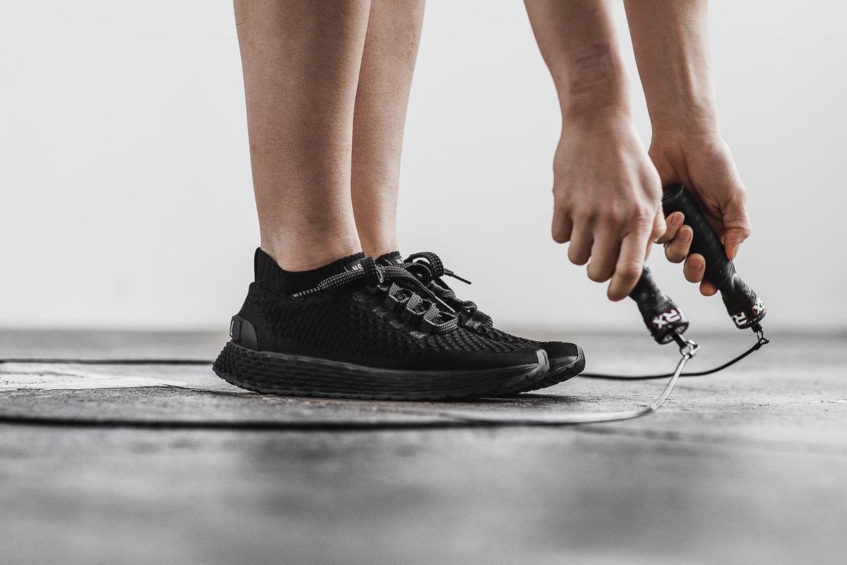 Chaussures Running Nobull Knit Runner Femme Noir | LP6120548