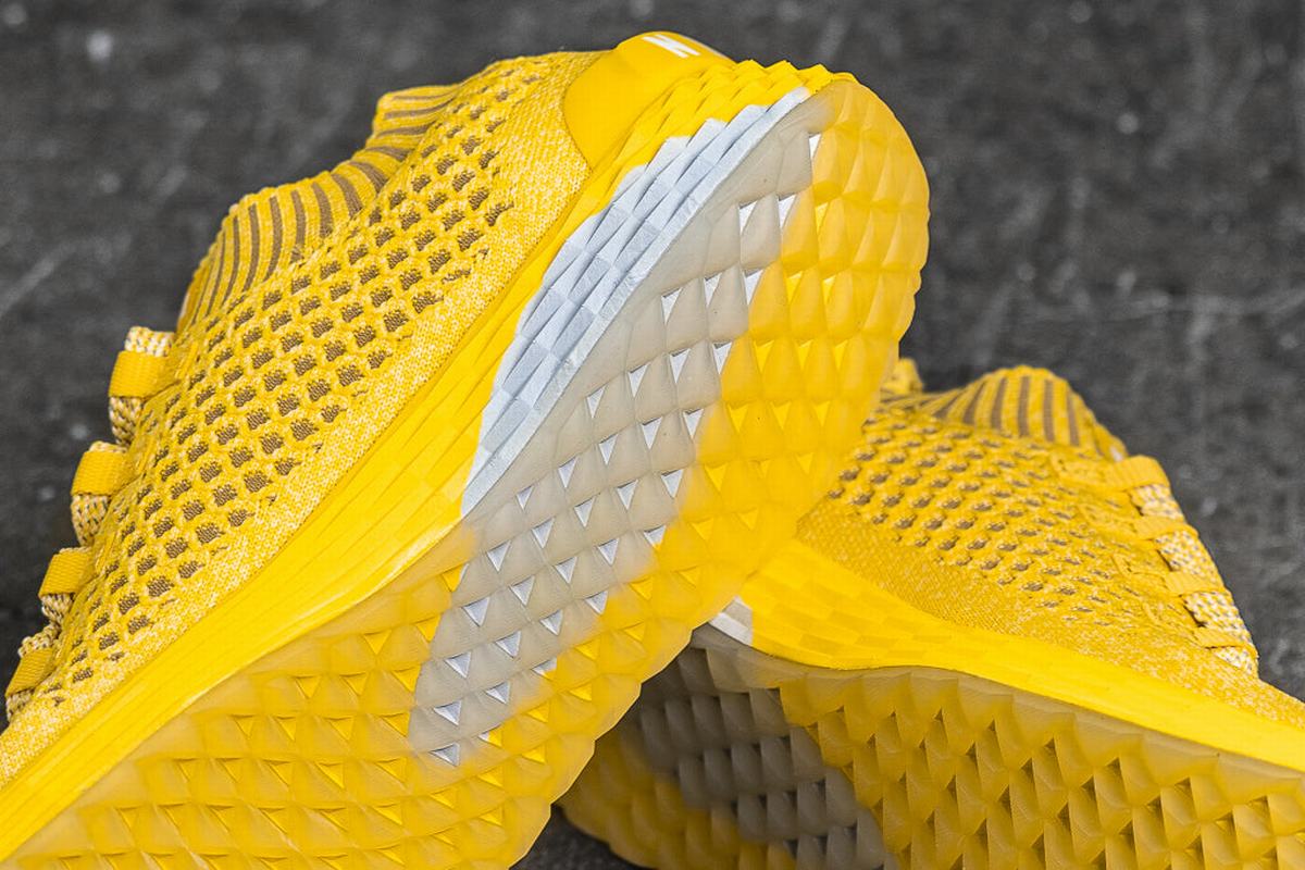 Chaussures Running Nobull Knit Runner Femme Citron | LX2087193