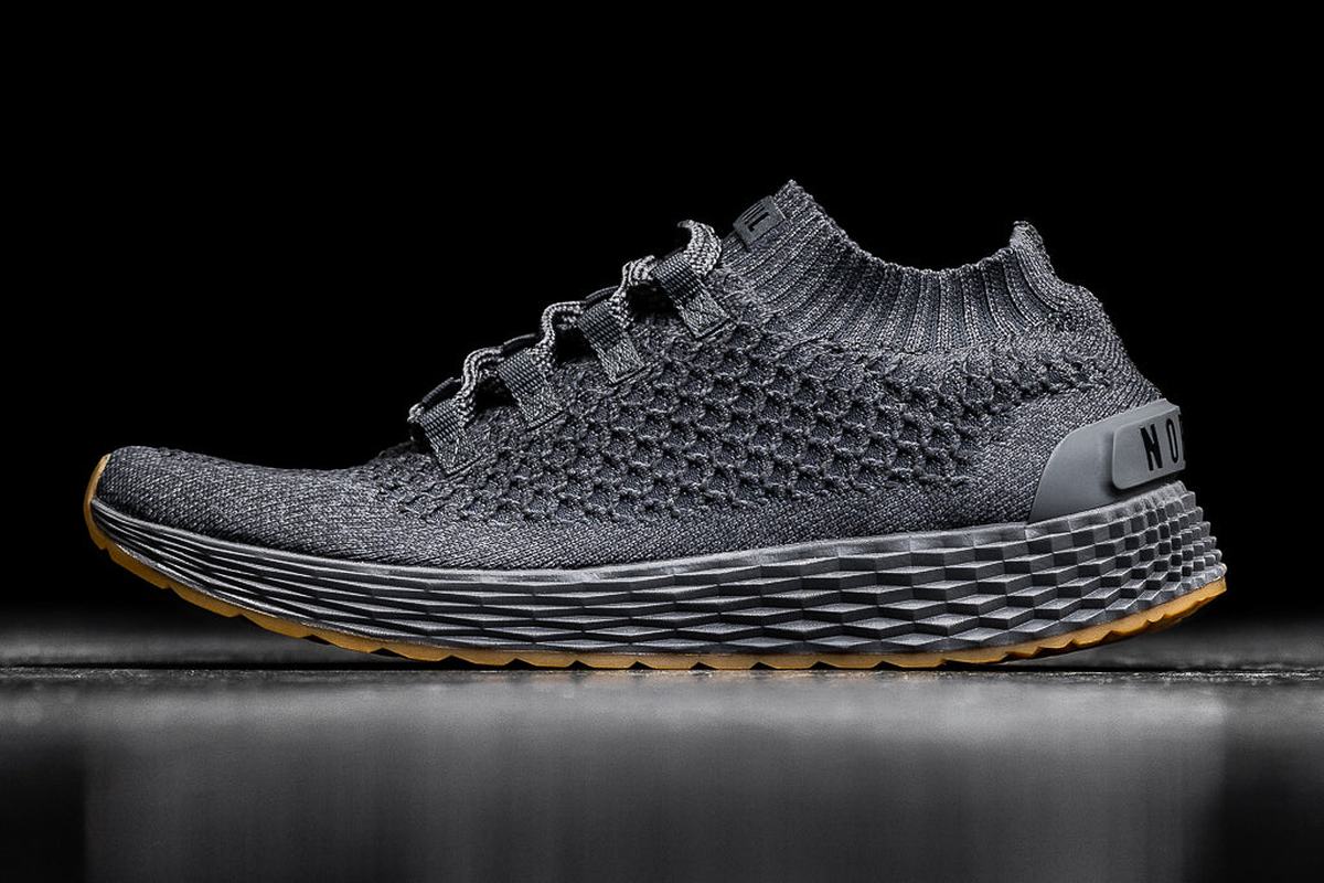 Chaussures Running Nobull Knit Runner Femme Grise Foncé | MO2168497
