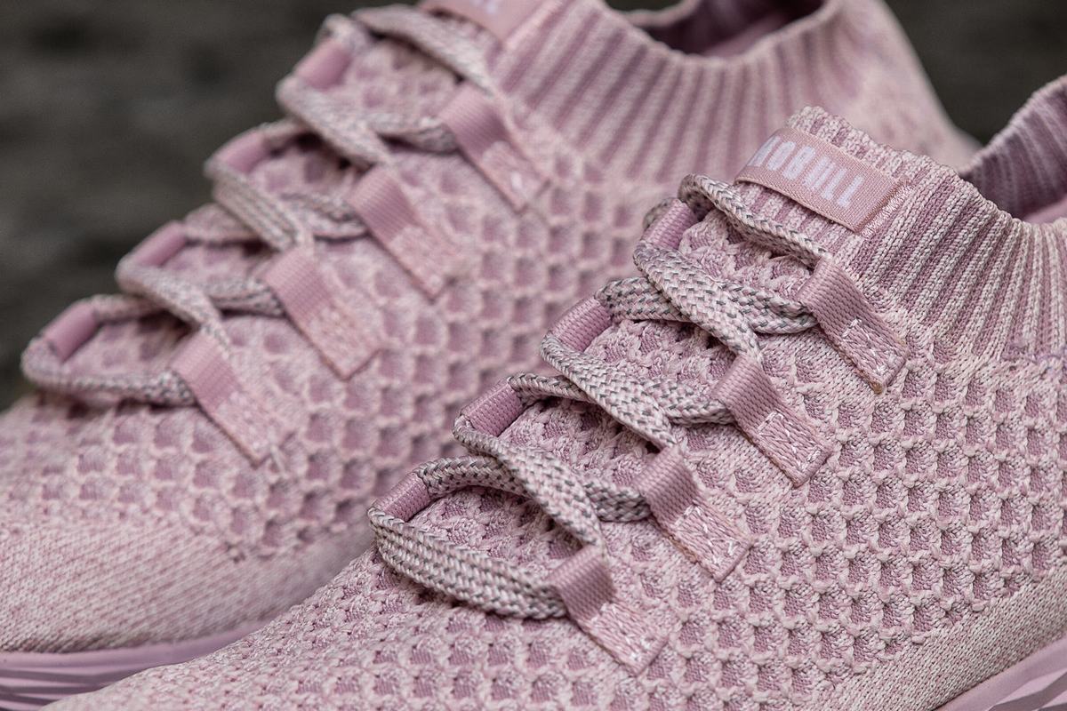 Chaussures Running Nobull Knit Runner Femme Rose | RA5769802