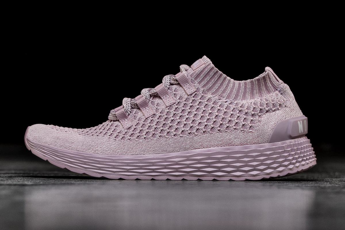 Chaussures Running Nobull Knit Runner Femme Rose | RA5769802