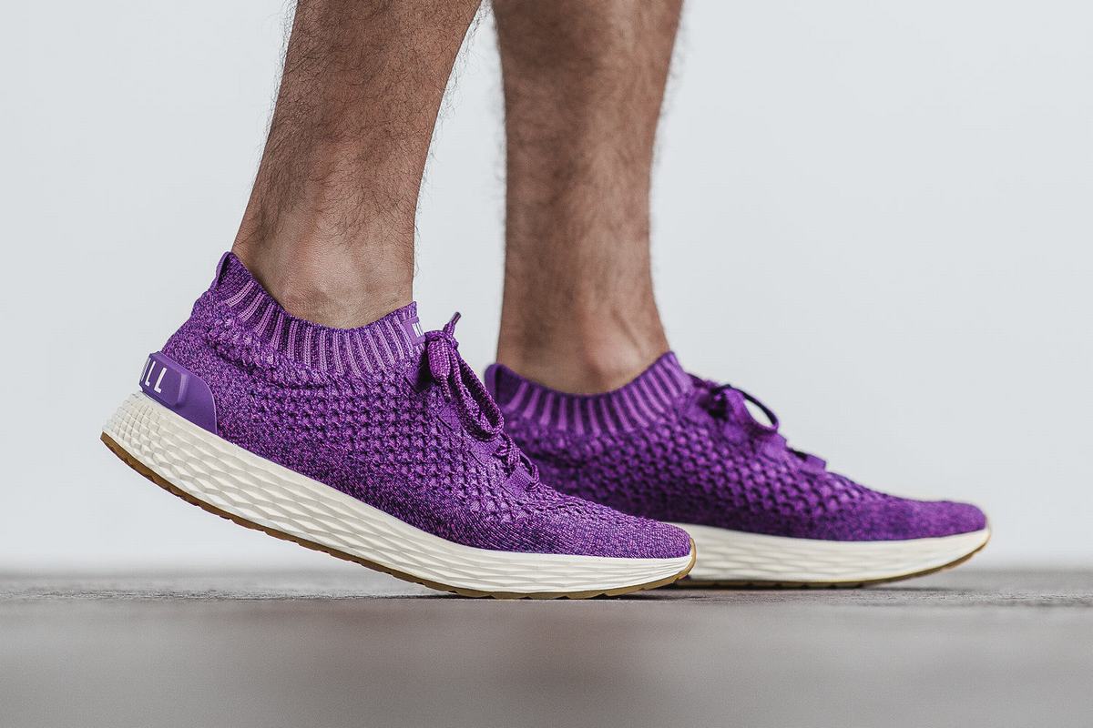 Chaussures Running Nobull Knit Runner Homme Bleu Royal | AL2958034