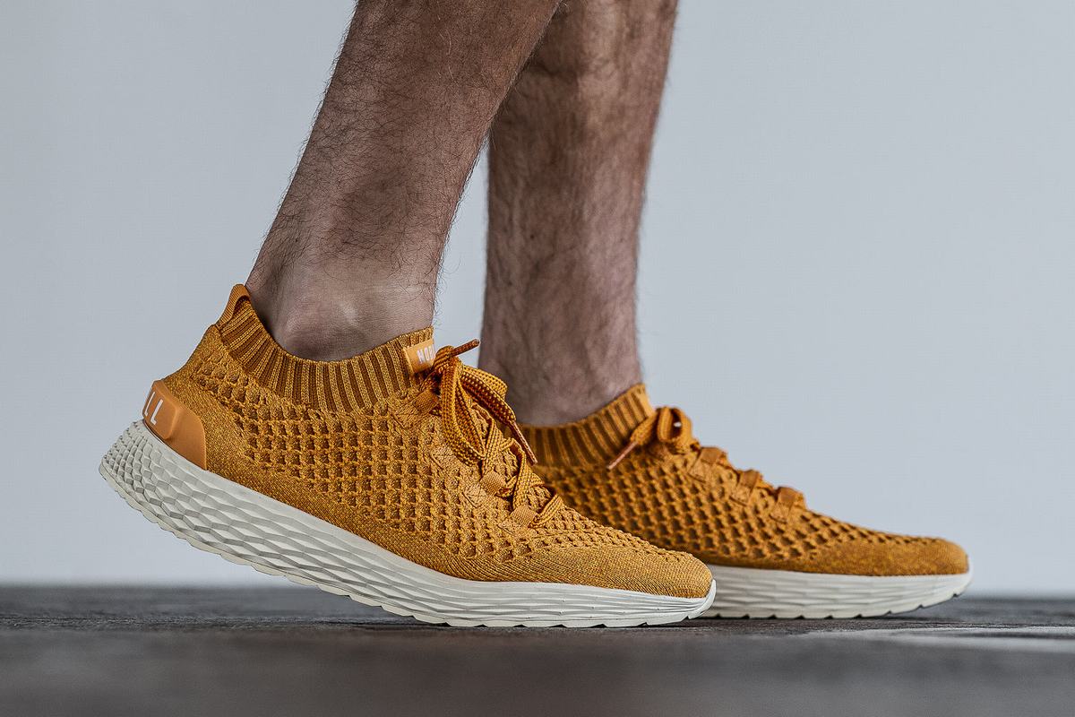 Chaussures Running Nobull Knit Runner Homme Doré | BH2413967