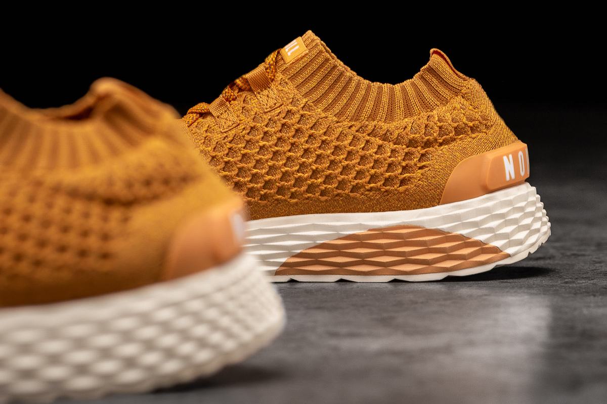 Chaussures Running Nobull Knit Runner Homme Doré | BH2413967