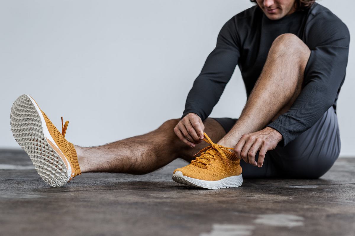 Chaussures Running Nobull Knit Runner Homme Doré | BH2413967