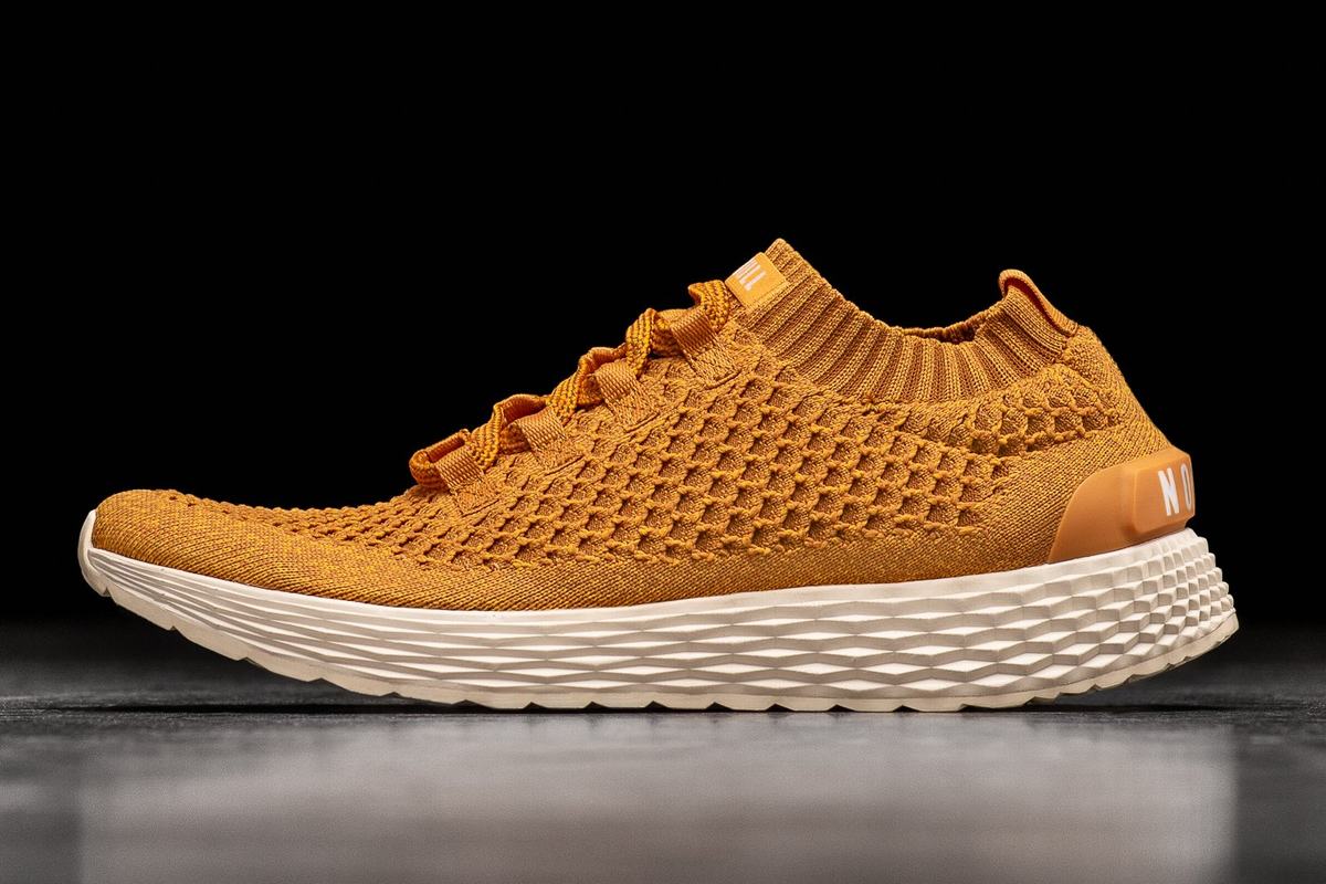 Chaussures Running Nobull Knit Runner Homme Doré | BH2413967