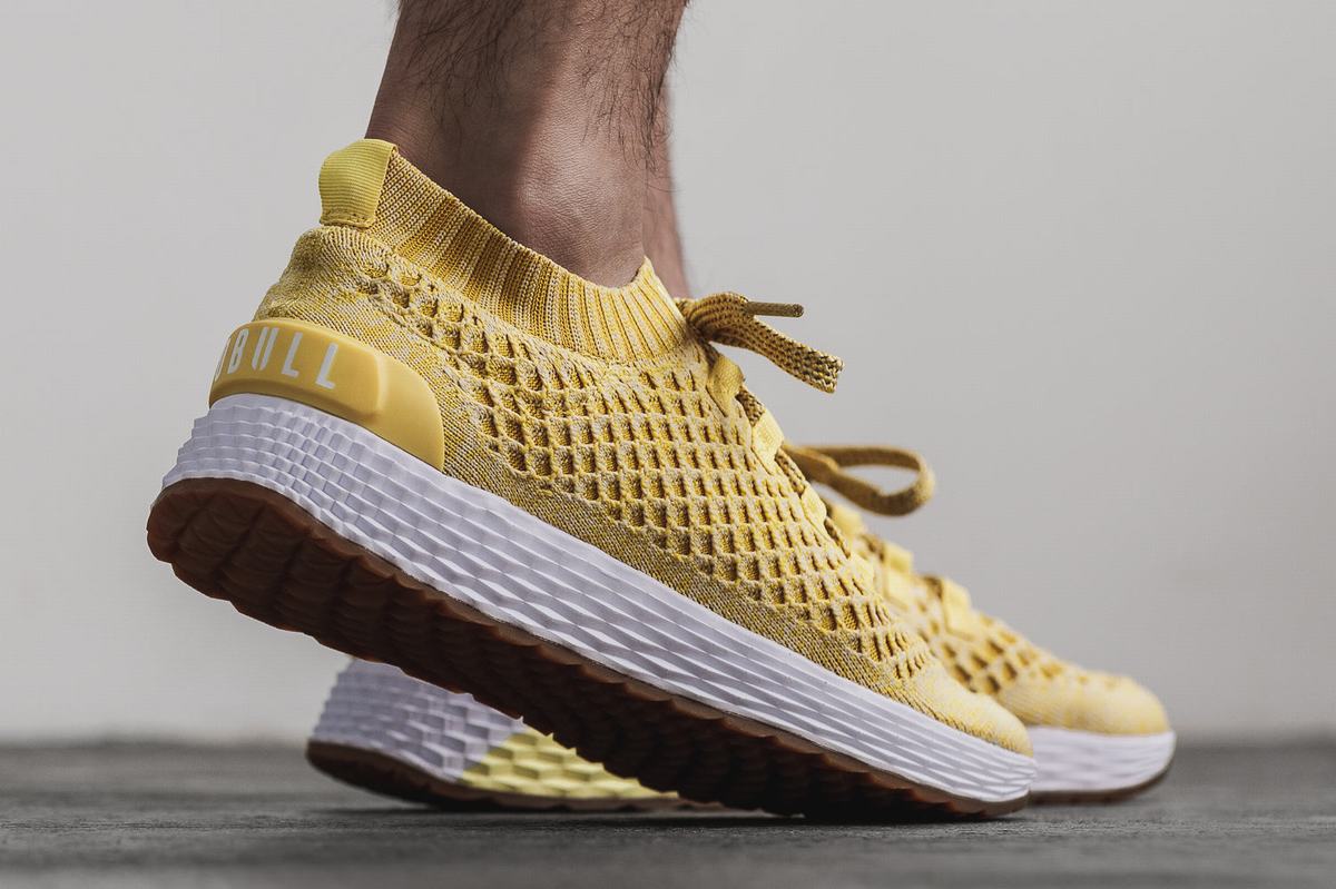 Chaussures Running Nobull Knit Runner Homme Orange | CW3054168