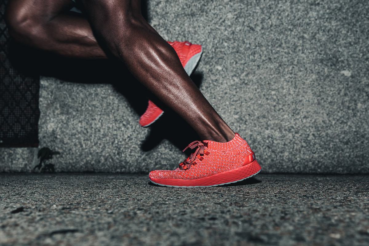Chaussures Running Nobull Knit Runner Homme Rouge Clair | DV7601284