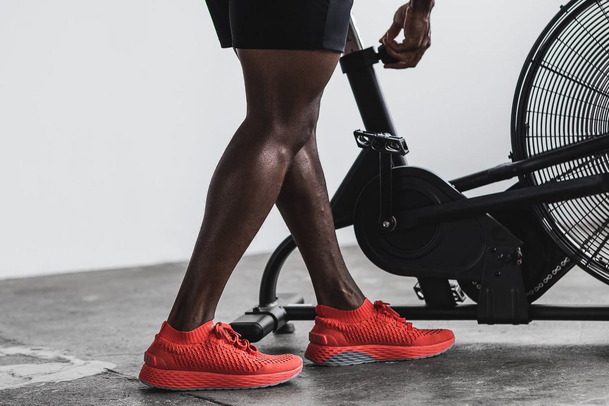 Chaussures Running Nobull Knit Runner Homme Rouge Clair | DV7601284