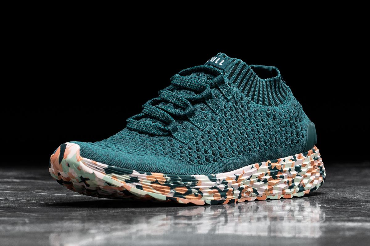 Chaussures Running Nobull Knit Runner Homme Vert | EH3708694