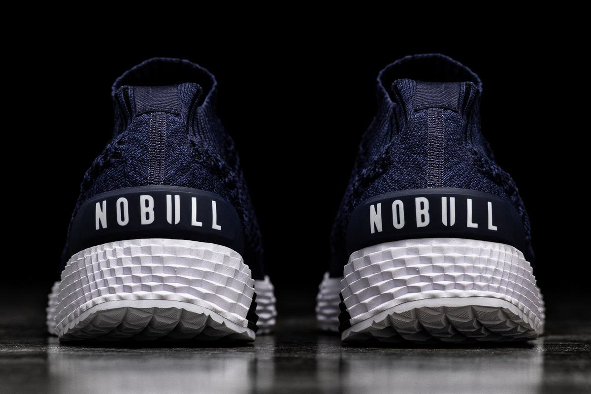 Chaussures Running Nobull Knit Runner Homme Bleu Marine | JC3085176