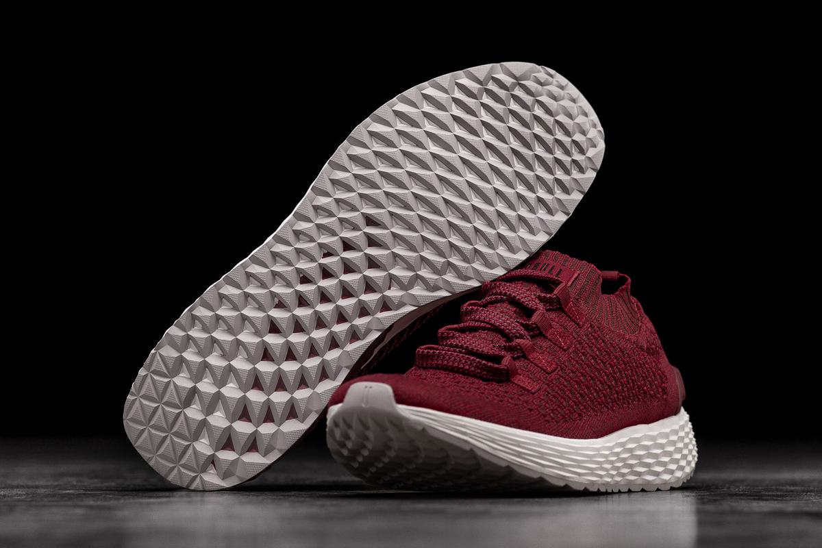 Chaussures Running Nobull Knit Runner Homme Rouge | JF7215360
