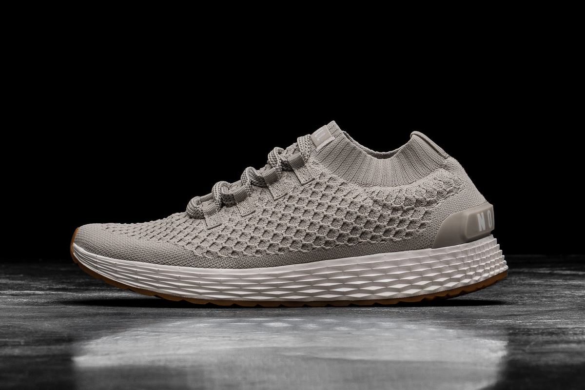 Chaussures Running Nobull Knit Runner Homme Grise | JQ9451206