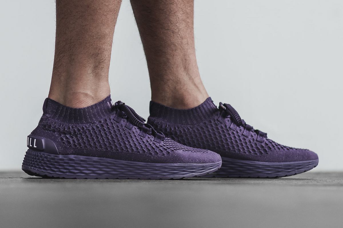 Chaussures Running Nobull Knit Runner Homme Violette | KL7360159