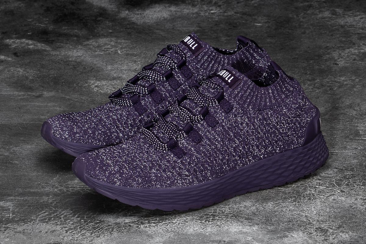 Chaussures Running Nobull Knit Runner Homme Violette | KL7360159