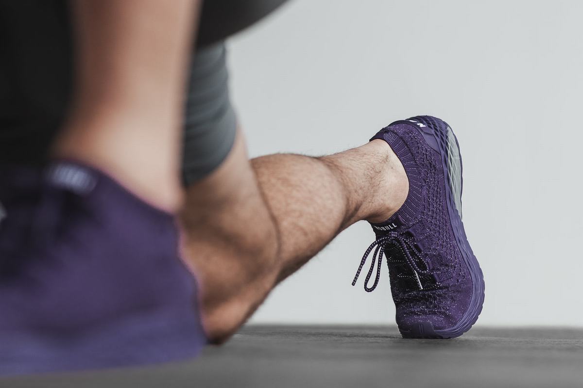Chaussures Running Nobull Knit Runner Homme Violette | KL7360159
