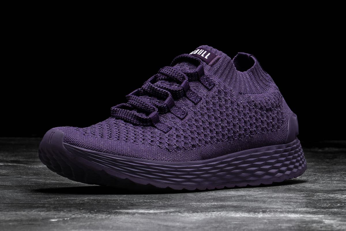 Chaussures Running Nobull Knit Runner Homme Violette | KL7360159