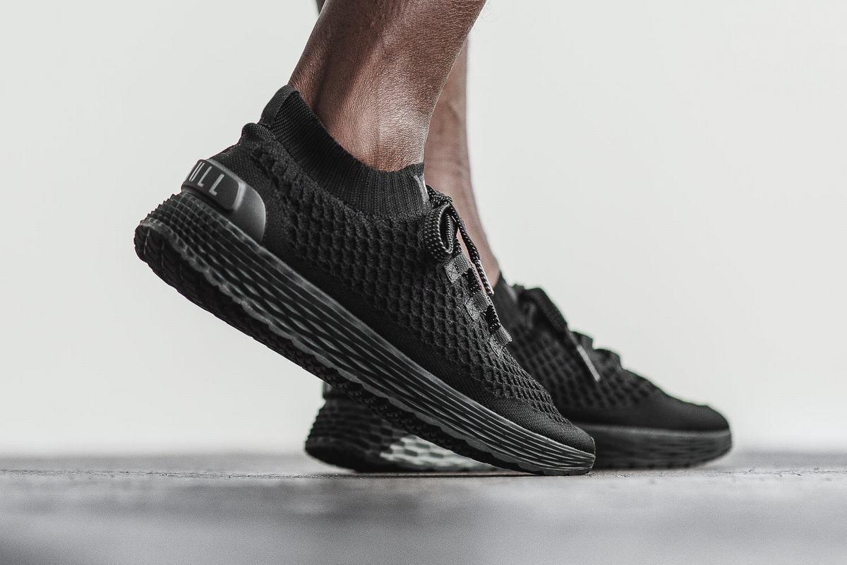 Chaussures Running Nobull Knit Runner Homme Noir | LW1052687