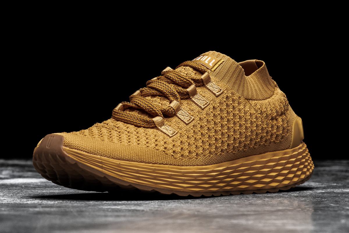 Chaussures Running Nobull Knit Runner Homme Marron | LY8219047
