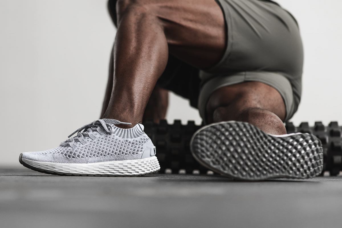 Chaussures Running Nobull Knit Runner Homme Grise | MI5021473