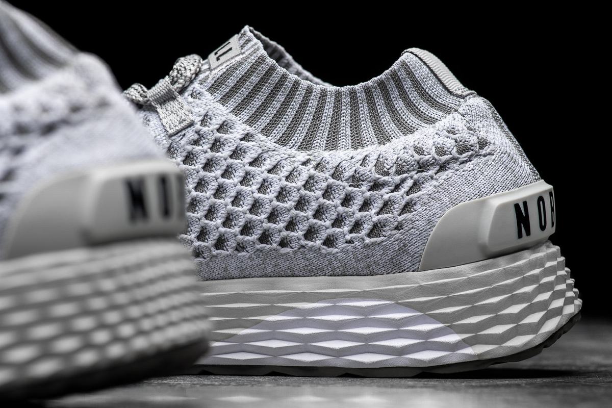Chaussures Running Nobull Knit Runner Homme Grise | MI5021473
