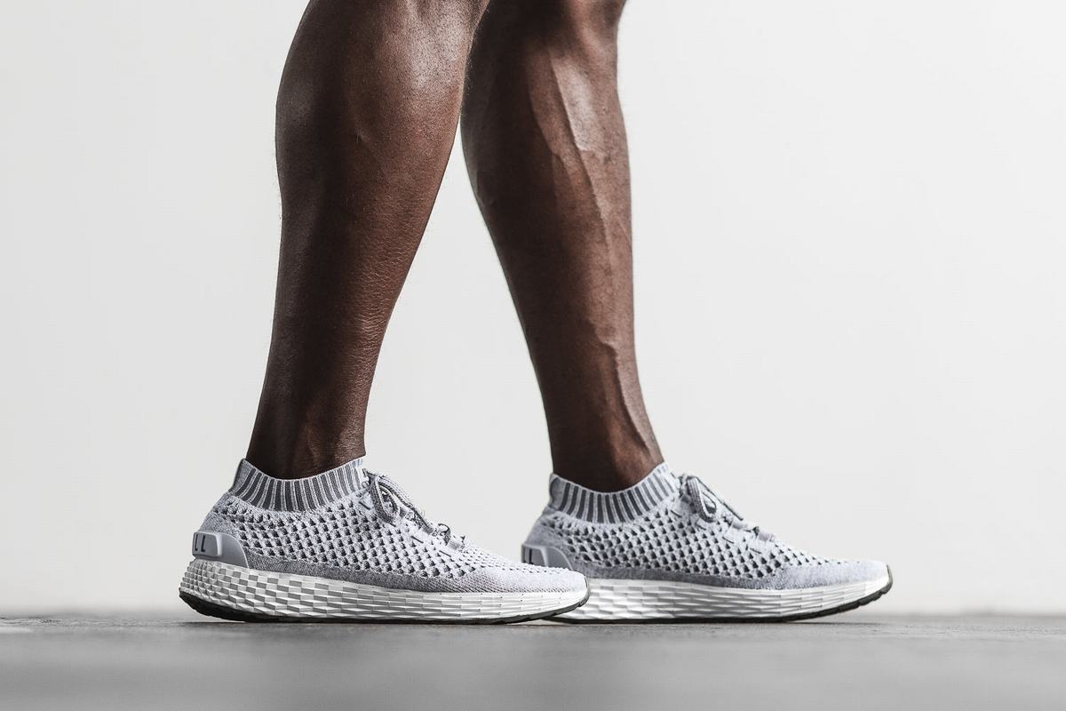 Chaussures Running Nobull Knit Runner Homme Grise | MI5021473