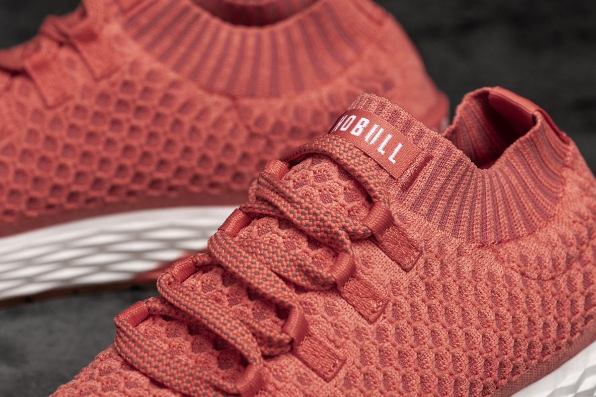 Chaussures Running Nobull Knit Runner Homme Corail | PT0362175
