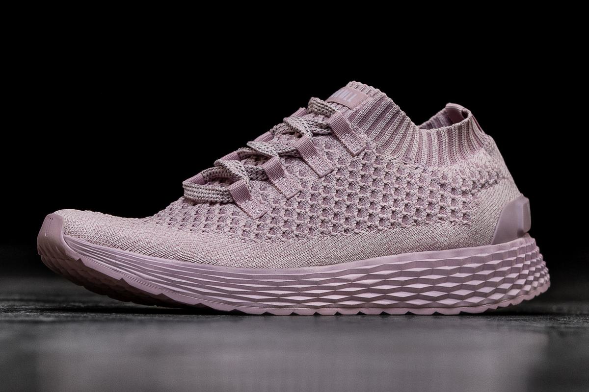 Chaussures Running Nobull Knit Runner Homme Rose | UA4197038