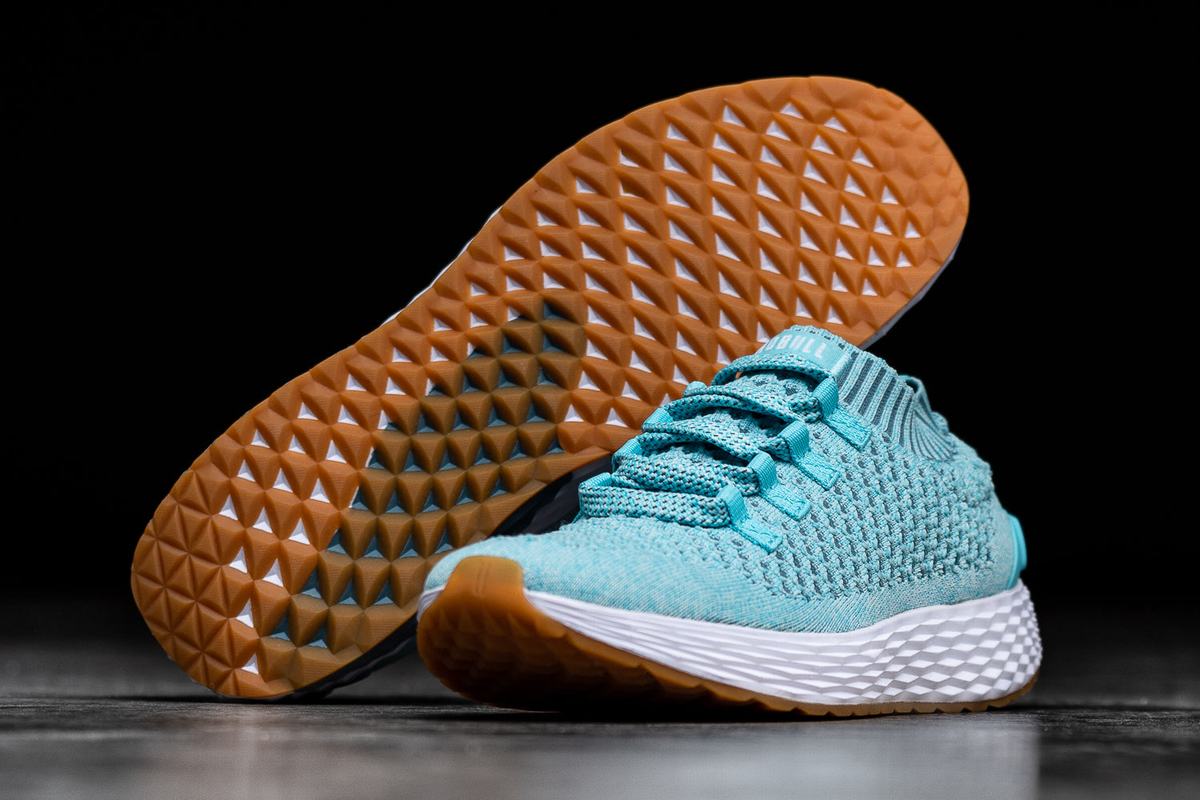 Chaussures Running Nobull Knit Runner Homme Bleu | UT5206381