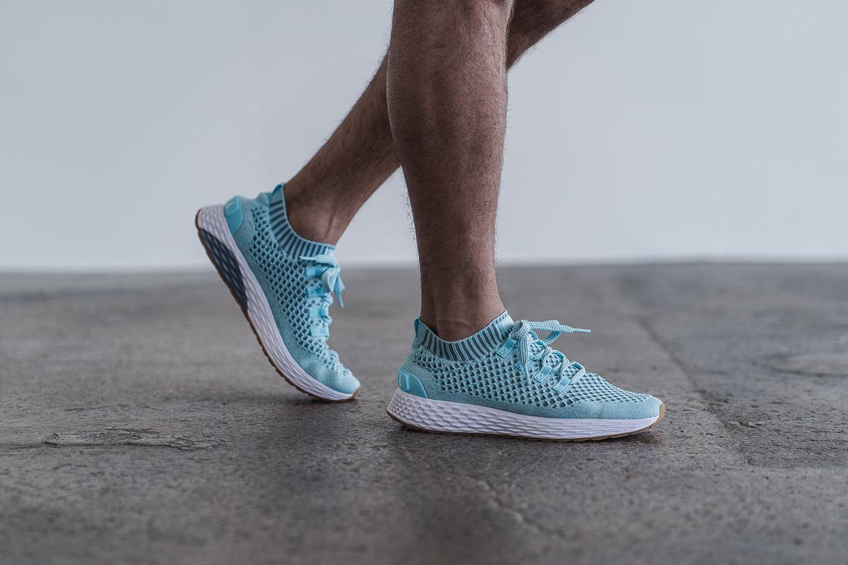 Chaussures Running Nobull Knit Runner Homme Bleu | UT5206381