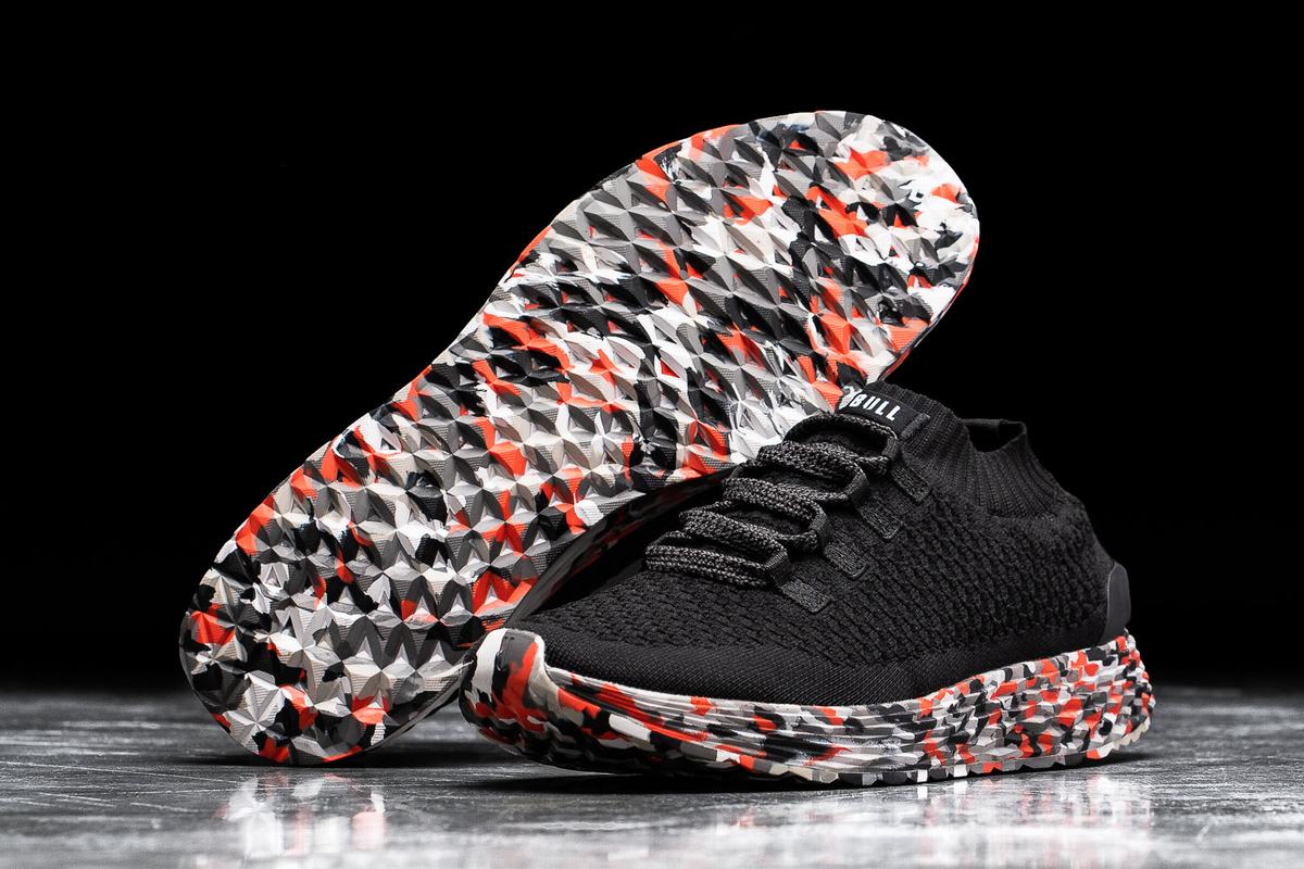 Chaussures Running Nobull Knit Runner Homme Noir | VH8671543
