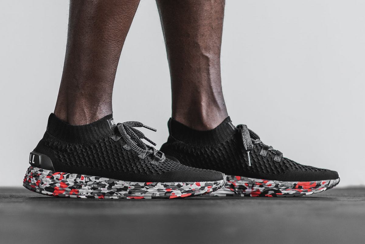 Chaussures Running Nobull Knit Runner Homme Noir | VH8671543
