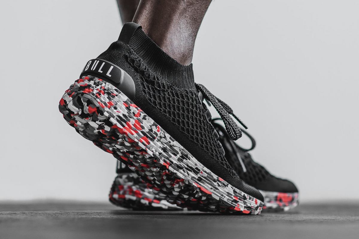 Chaussures Running Nobull Knit Runner Homme Noir | VH8671543