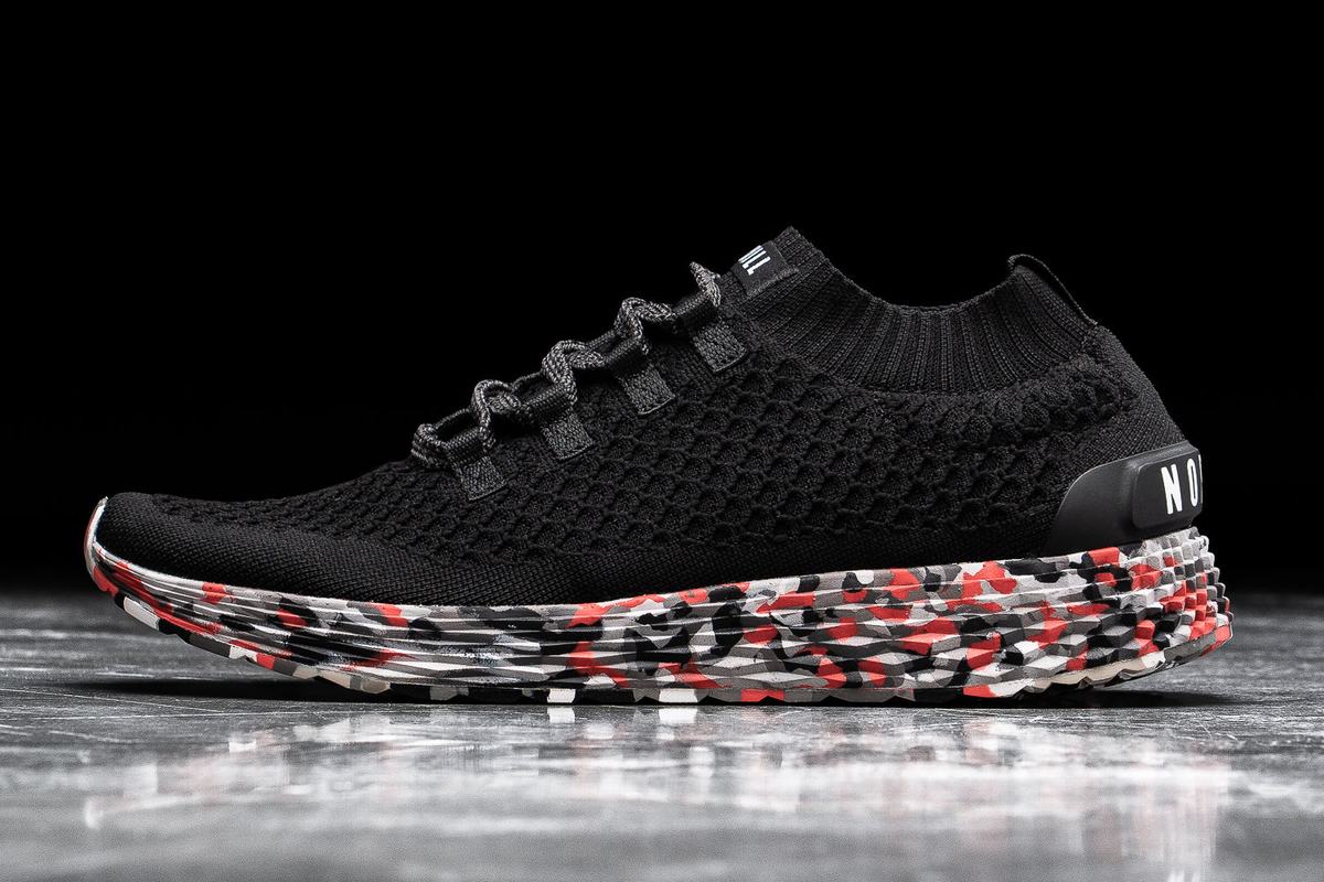 Chaussures Running Nobull Knit Runner Homme Noir | VH8671543