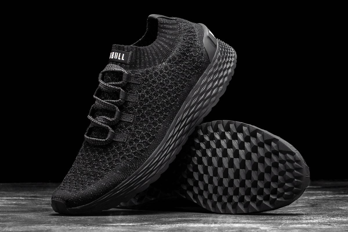 Chaussures Running Nobull Knit Runner Homme Noir | VN8267035