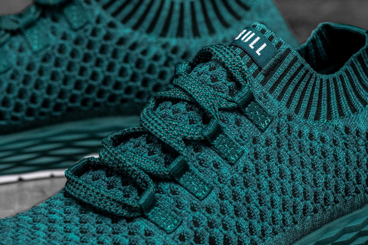 Chaussures Running Nobull Knit Runner Homme Turquoise Foncé | YE9425708