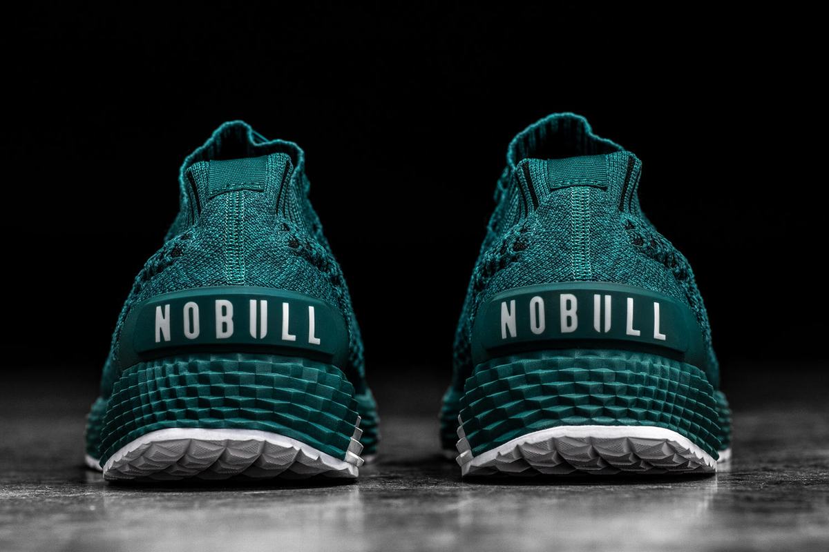 Chaussures Running Nobull Knit Runner Homme Turquoise Foncé | YE9425708
