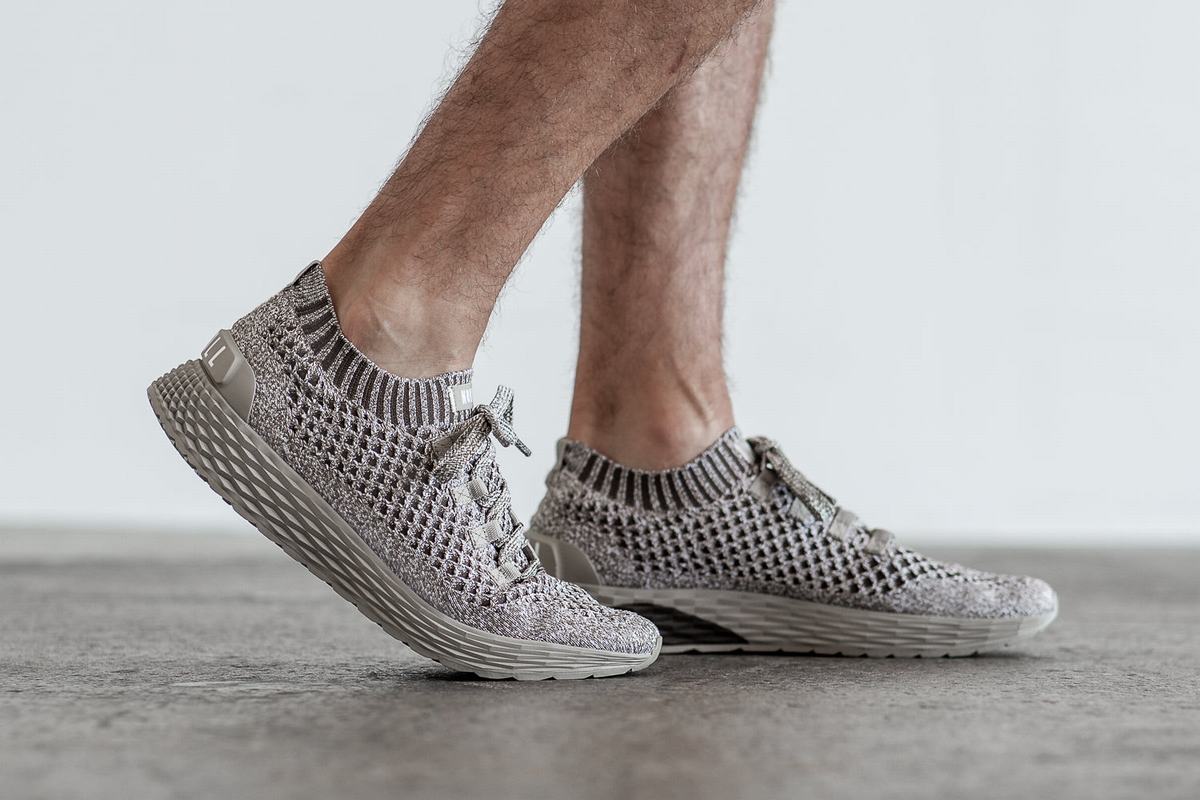 Chaussures Running Nobull Knit Runner Homme Kaki | YQ9172345