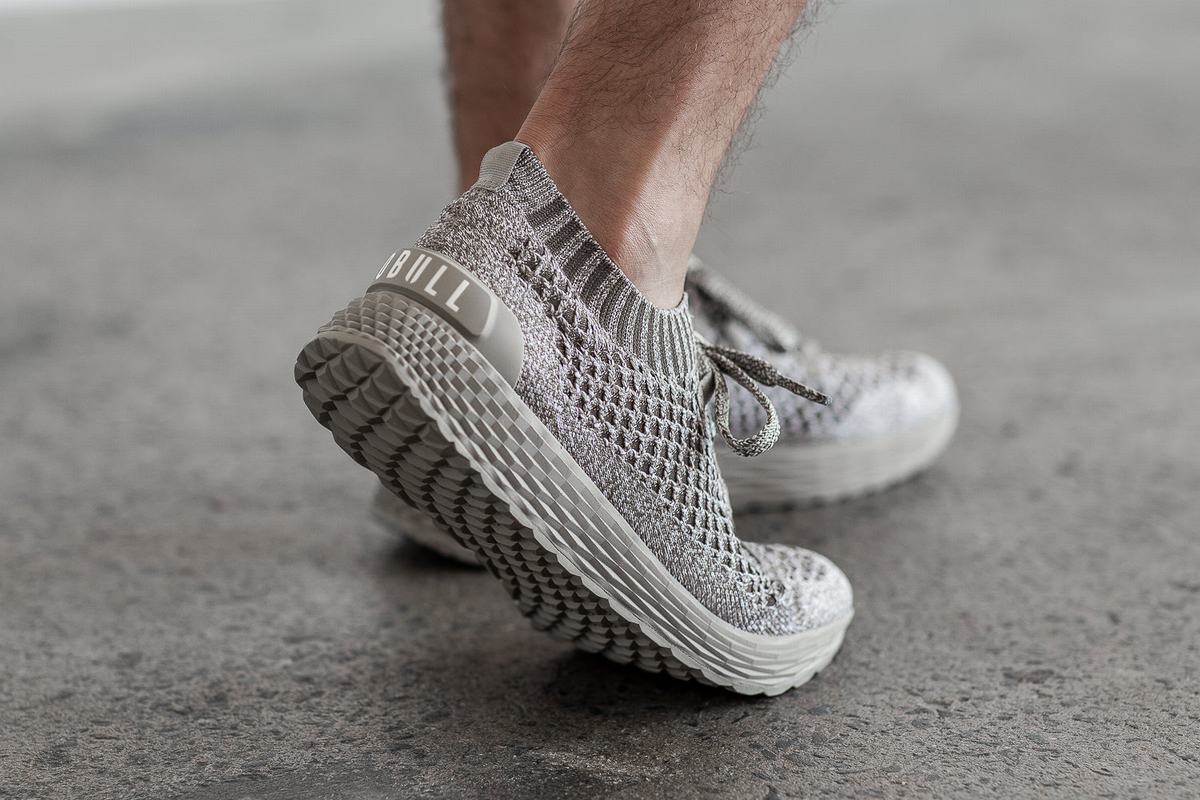 Chaussures Running Nobull Knit Runner Homme Kaki | YQ9172345