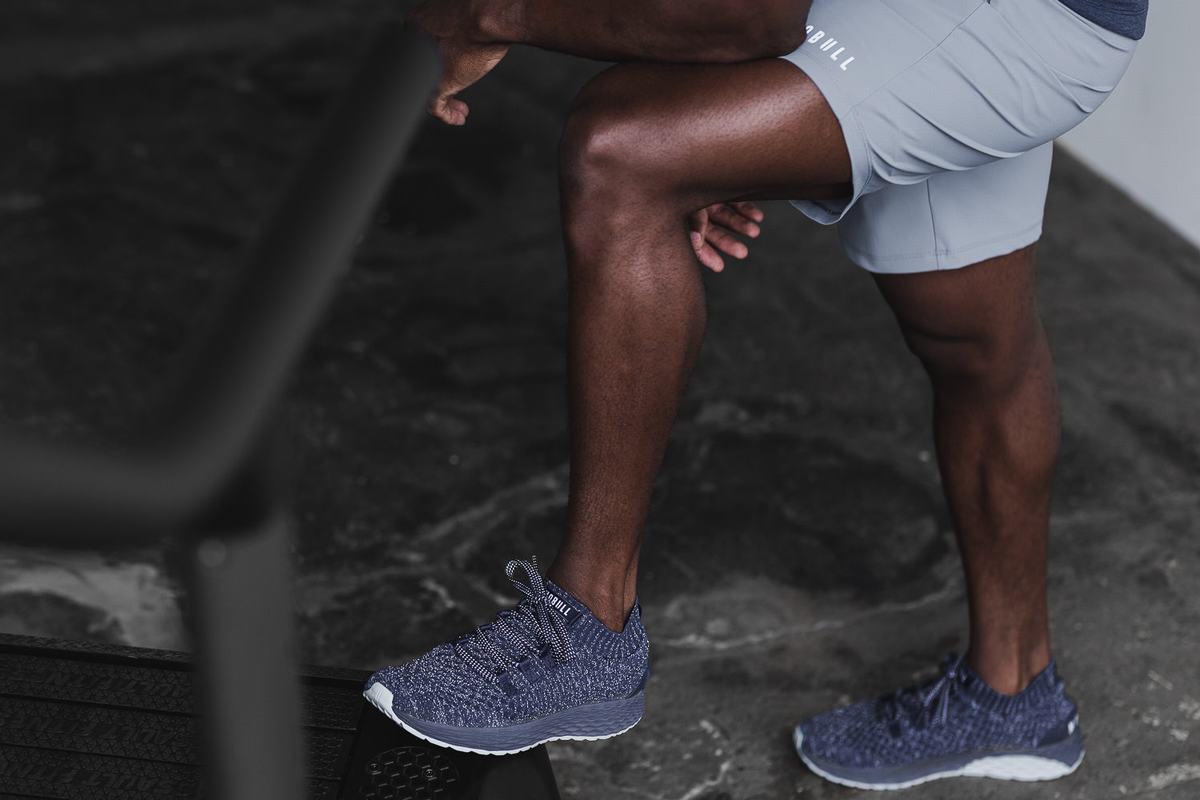 Chaussures Running Nobull Knit Runner Homme Bleu Marine | ZH4738960