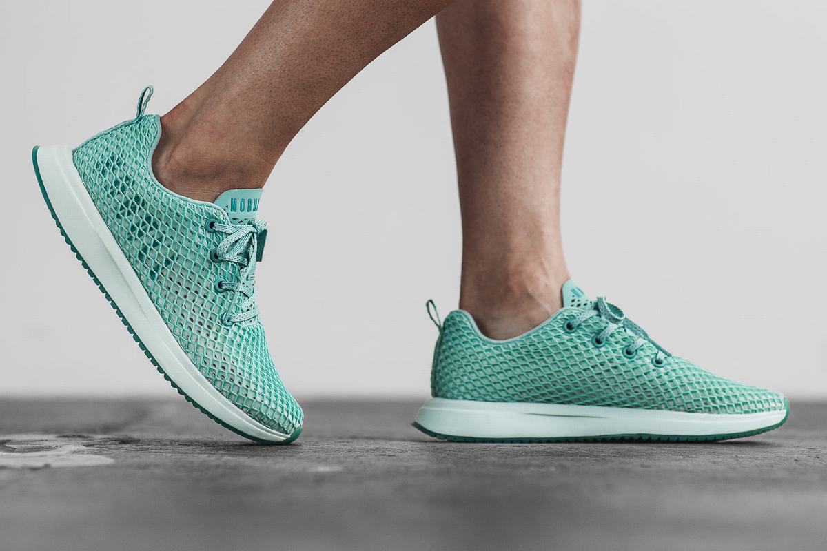 Chaussures Running Nobull Mesh Runner Femme Turquoise Clair | AF6347182
