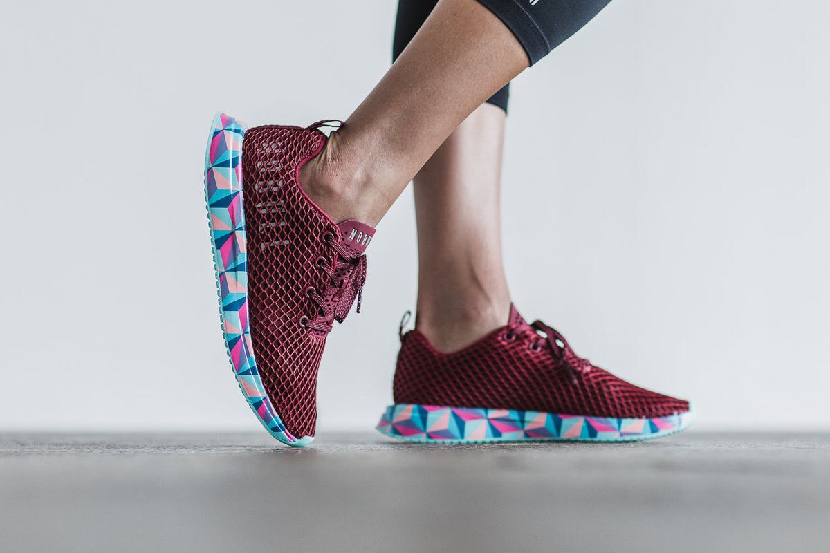 Chaussures Running Nobull Mesh Runner Femme Rouge Foncé | BK5379462