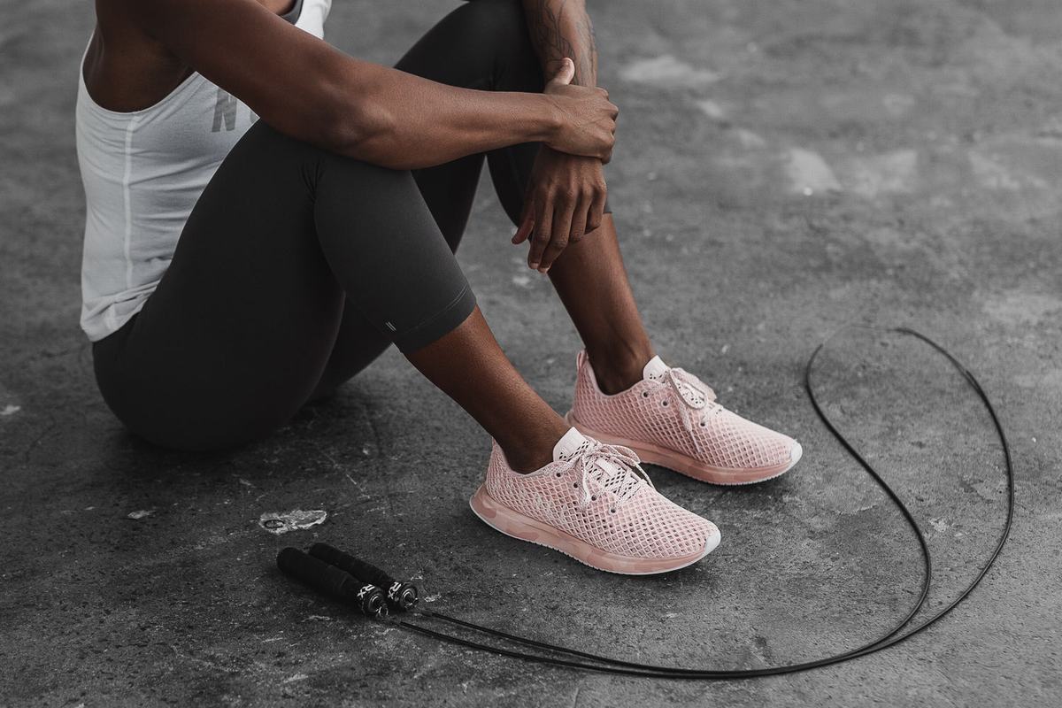 Chaussures Running Nobull Mesh Runner Femme Rose Camouflage | BL5861092