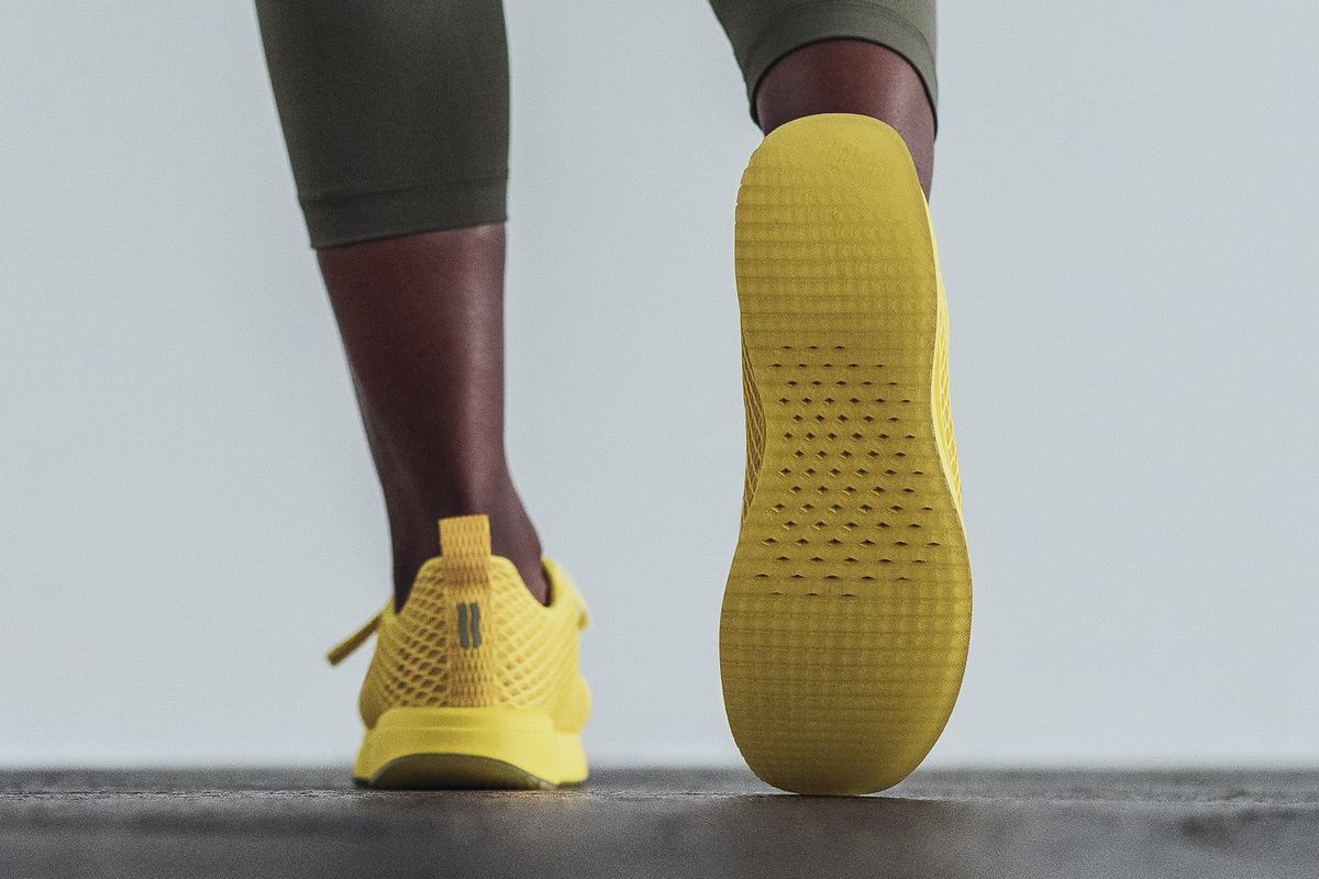Chaussures Running Nobull Mesh Runner Femme Jaune | CG0251869