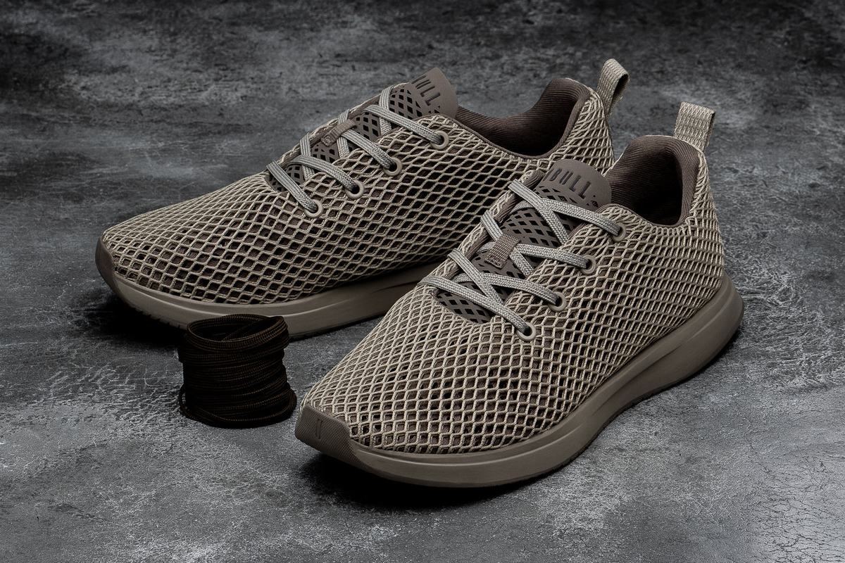 Chaussures Running Nobull Mesh Runner Femme Kaki | DF0819674
