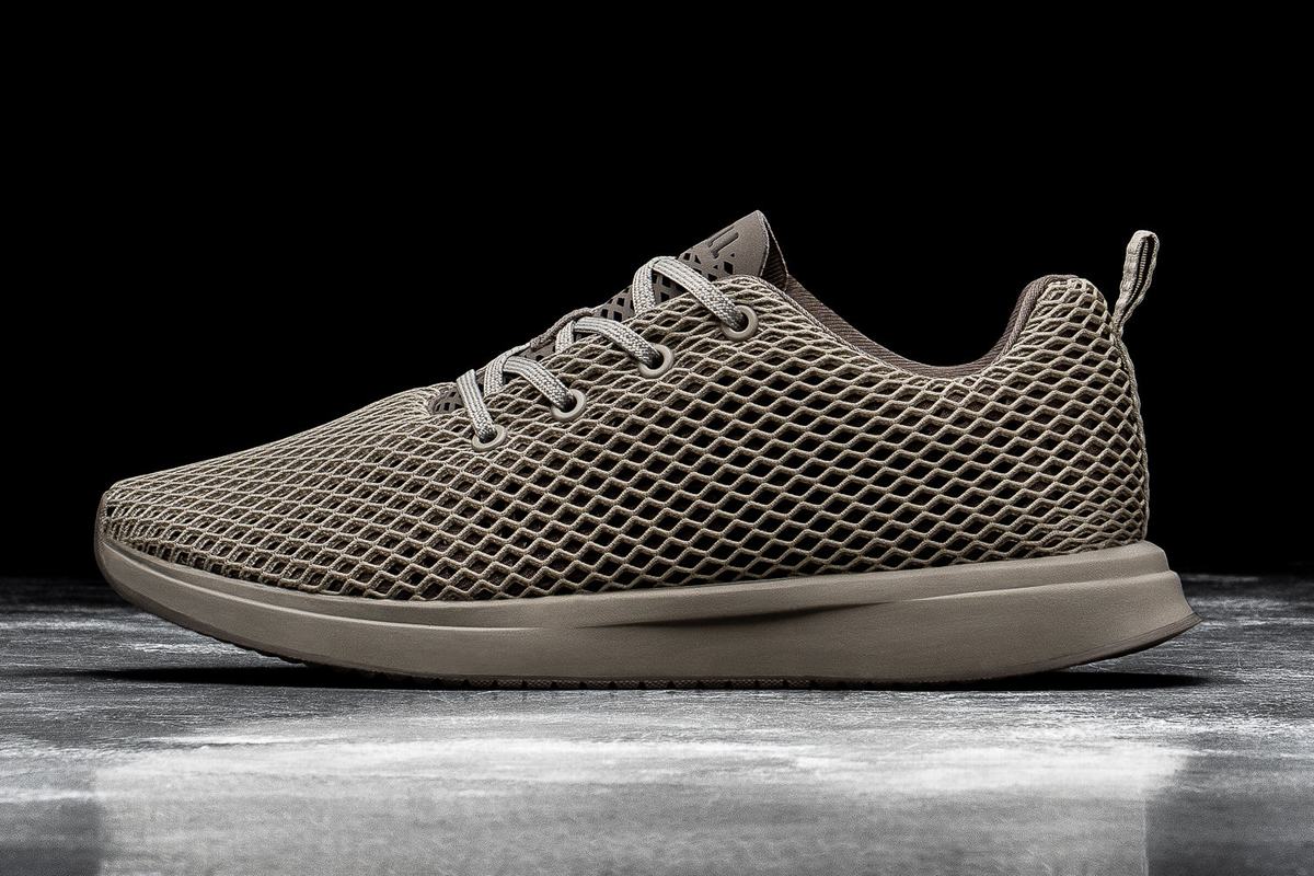 Chaussures Running Nobull Mesh Runner Femme Kaki | DF0819674
