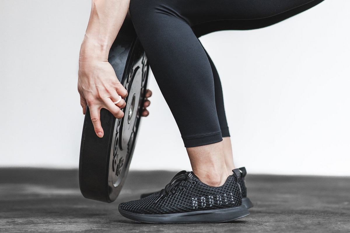 Chaussures Running Nobull Mesh Runner Femme Noir | EA8342159