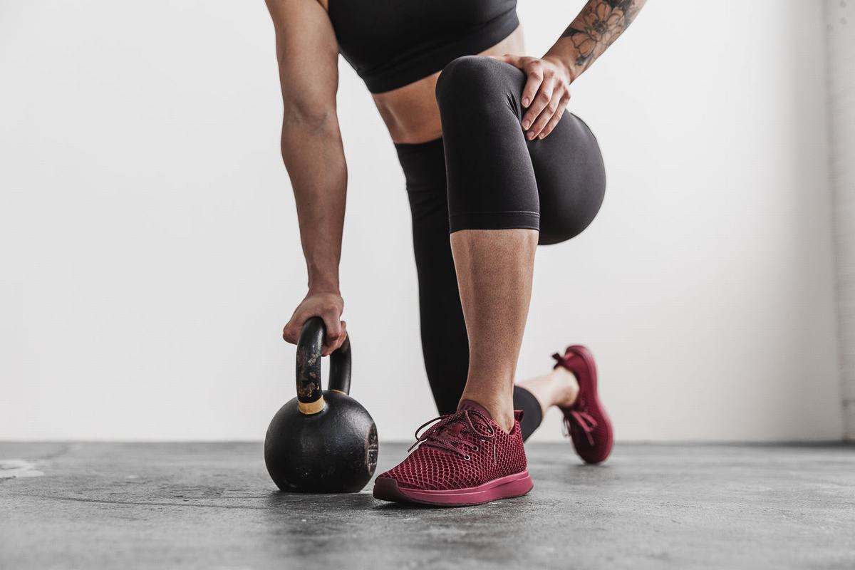 Chaussures Running Nobull Mesh Runner Femme Bordeaux | IW5827309